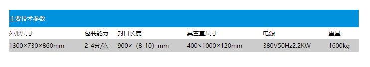 DZW-900外抽真空（充气）包装机(图2)