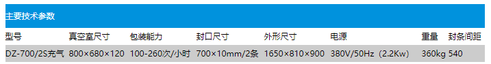 DZ700.2S真空（充气）包装机(图2)